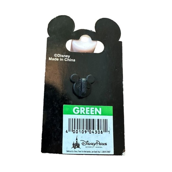Disney Pin Oh Mickey Mystery Pouch Orange Circle Trading White Black Red Authent - Picture 3 of 3